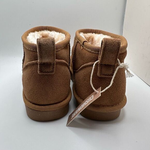 CUSHIONAIRE Women's pull on boot 6 CHESTNUT - Picture 4 of 7